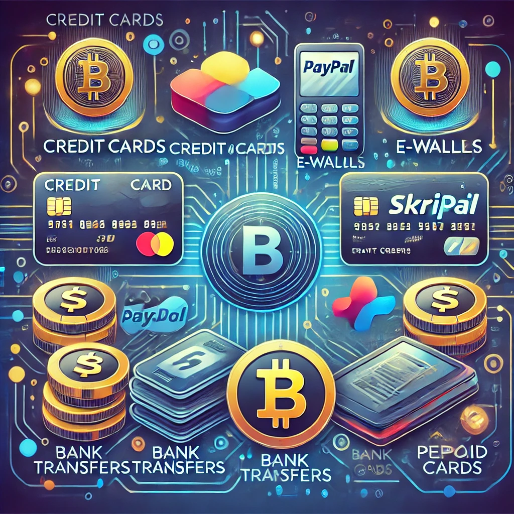 online casino games payment methods