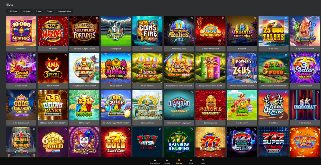 grand mondial casino games